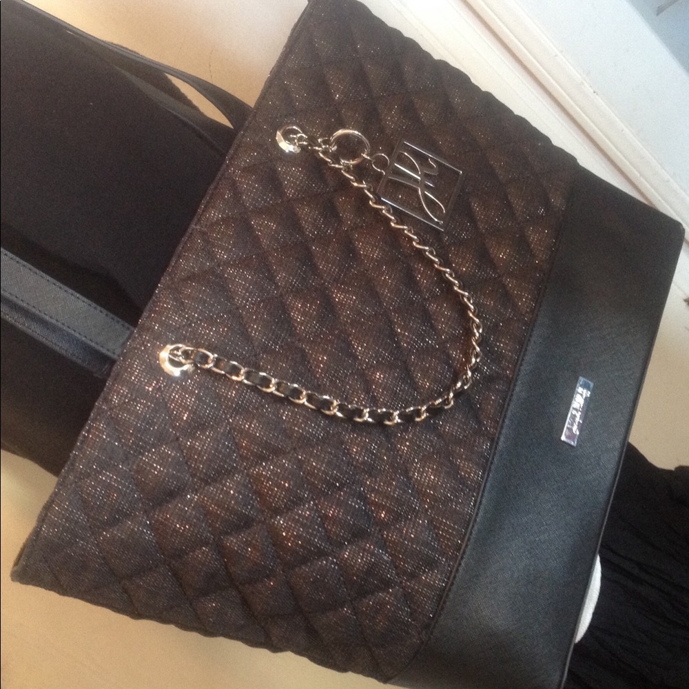 Joseph Ribkoff Handbag Large NWT Black 194995